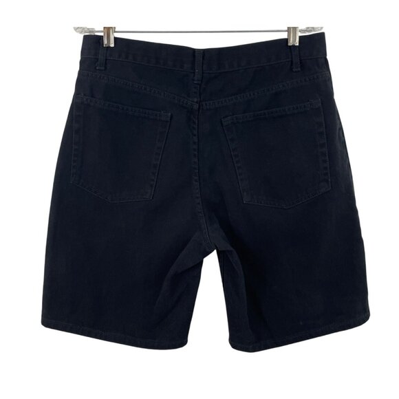 Route 66 Mens Size 34 Black Denim Shorts 100% Cotton 34x10 - Picture 3 of 6